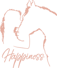 Load image into Gallery viewer, Horse Happiness T-shirthorse, Ladies, Mens, neice, sister, Unisex