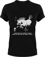 Load image into Gallery viewer, Horses are only scared of 2 things T-Shirtfantasy, horses, Ladies, Mens, unicorn, Unisex