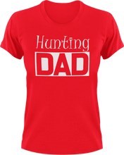Load image into Gallery viewer, Hunting DAD T-Shirtcool dad, dad, hunt, hunter, hunting, Mens, sport, Unisex