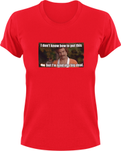 Load image into Gallery viewer, I don't know how to put this but I'm kind of a big thing T-ShirtLadies, Mens, Unisex
