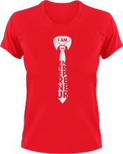 Load image into Gallery viewer, I am an entrepreneur tie T-Shirtentrepreneur, Ladies, Mens, tie, Unisex