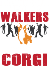 Load image into Gallery viewer, I would Push you in front of walkers to save my Corgi T-Shirtanimals, books, coffee, dog, Ladies, Mens, pets, Unisex