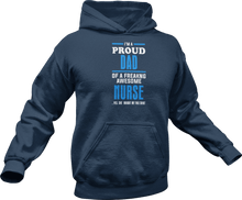 Load image into Gallery viewer, I'm a proud dad of a freaking awesome Nurse Hoodie