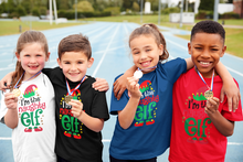 Load image into Gallery viewer, I'm the naughty Elf T-shirtboy, christmas, funny, girl, kids, neice, nephew