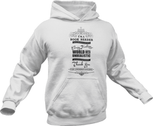 Load image into Gallery viewer, I'm a book reader Hoodie
