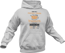 Load image into Gallery viewer, I'm not just a preschool teacher I'm a big cup of wonderful Hoodie