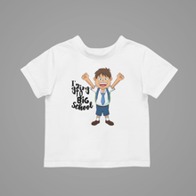 Load image into Gallery viewer, I'm Going To Big School Kids T-Shirtboy, dog, dyzynu, girl, kids, neice, nephew