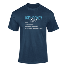 Load image into Gallery viewer, Ice Hockey Girl T-ShirtLadies, Mens, Unisex, Wolves Ice Hockey