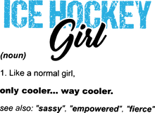 Load image into Gallery viewer, Ice Hockey Girl T-ShirtLadies, Mens, Unisex, Wolves Ice Hockey