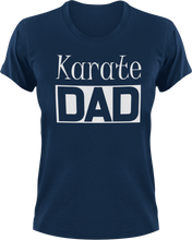 Load image into Gallery viewer, Karate DAD T-Shirtcool dad, dad, karate, Mens, sport, Unisex