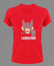 Load image into Gallery viewer, Labrathor T-Shirtanimals, books, coffee, dog, Ladies, Mens, pets, Unisex
