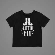 Load image into Gallery viewer, Little Elf Kids T-Shirtanimal, animals, boy, christmas, elf, girl, kids, Merry Christmas, neice, nephew