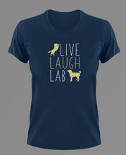 Load image into Gallery viewer, Live Laugh Lab T-Shirtanimals, dog, Ladies, Mens, Unisex