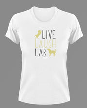 Load image into Gallery viewer, Live Laugh Lab T-Shirtanimals, dog, Ladies, Mens, Unisex