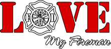 Load image into Gallery viewer, Love my fireman T-Shirtdad, fatherhood, Fathers day, fireman, Ladies, Mens, Unisex