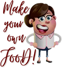 Load image into Gallery viewer, Make Your Own Food T-Shirtdyzynu, Ladies, Mens, Unisex