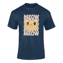 Load image into Gallery viewer, Tigger's Ark Meow Ginger Cat T-Shirtcat, cat mom, cat nip, Ladies, Mens, Michelle West, pets, Tigger's Ark, Unisex