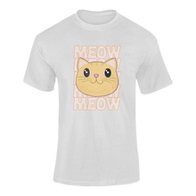 Load image into Gallery viewer, Tigger's Ark Meow Ginger Cat T-Shirtcat, cat mom, cat nip, Ladies, Mens, Michelle West, pets, Tigger's Ark, Unisex