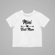 Load image into Gallery viewer, Mini Best Man Bachelors Party Kids T-Shirtbachelor, bachelors party, boy, groom, kids, marriage