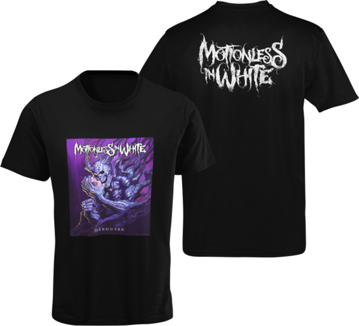 Motionless In White Back And Front T-Shirt - www.T-Shirt.co.za