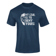 Load image into Gallery viewer, My Goal Is To continue Yours T-ShirtLadies, Mens, Unisex, Wolves Ice Hockey