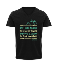 Load image into Gallery viewer, Not Till We Are Lost V-Neck T-Shirtdog