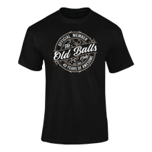 Load image into Gallery viewer, Official Member The Old Balls Club 40 Years Of Awesome Est. 1983 Birthday T-Shirtbirthday, Ladies, Mens, Unisex
