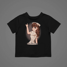 Load image into Gallery viewer, Over Here Boys Kids T-Shirtboy, dog, dyzynu, girl, kids, neice, nephew