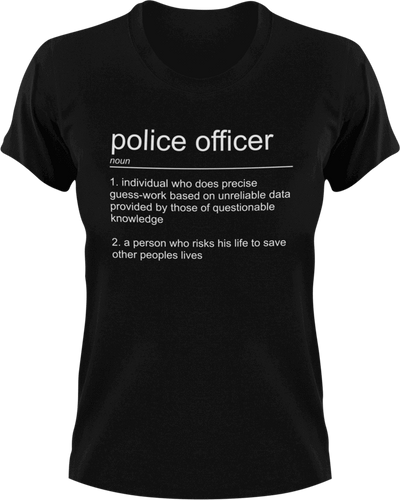 Police Officer T-Shirtjob, Ladies, Mens, noun, police, Police Dog, police mom, Police Officer, Unisex