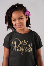 Load image into Gallery viewer, Kiddies Princess Tshirt