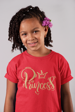 Load image into Gallery viewer, Kiddies Princess Tshirt