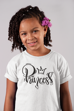 Load image into Gallery viewer, Kiddies Princess Tshirt
