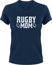 Load image into Gallery viewer, Rugby Mom T-ShirtLadies, Mens, mom, rugby, sport, sport mom, Unisex