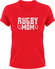 Load image into Gallery viewer, Rugby Mom T-ShirtLadies, Mens, mom, rugby, sport, sport mom, Unisex