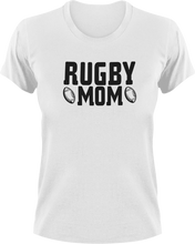 Load image into Gallery viewer, Rugby Mom T-ShirtLadies, Mens, mom, rugby, sport, sport mom, Unisex