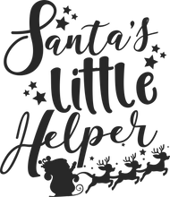Load image into Gallery viewer, Santa's Little Helper Kids T-Shirt 2animal, animals, boy, christmas, elf, girl, kids, Merry Christmas, neice, nephew