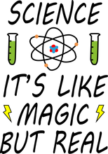 Load image into Gallery viewer, Science It's Like Magic Kids T-Shirtboy, dog, girl, kids, neice, nephew, school, science