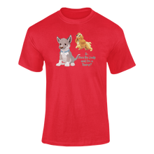 Load image into Gallery viewer, So... She's The Lady, I'm A Tramp T-Shirtanimal, animals, dog, dyzynu, Ladies, Mens, Unisex