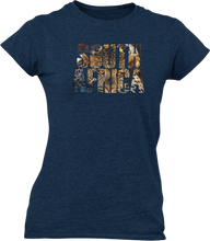 Load image into Gallery viewer, South Africa 3 Ladies fitted T-Shirtdog, Ladies