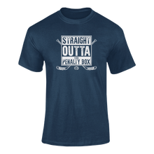 Load image into Gallery viewer, Straight Outta The Penalty Box T-ShirtLadies, Mens, Unisex, Wolves Ice Hockey