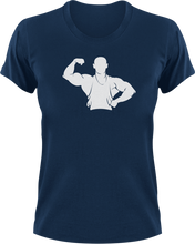 Load image into Gallery viewer, Strong Man T-Shirtgym, gymnast, gymnastics, Ladies, Mens, six pack, strong, Unisex