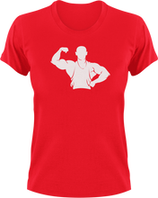 Load image into Gallery viewer, Strong Man T-Shirtgym, gymnast, gymnastics, Ladies, Mens, six pack, strong, Unisex