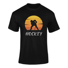 Load image into Gallery viewer, Sunset Hockey T-ShirtLadies, Mens, Unisex, Wolves Ice Hockey