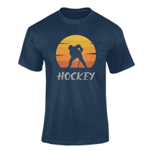 Load image into Gallery viewer, Sunset Hockey T-ShirtLadies, Mens, Unisex, Wolves Ice Hockey