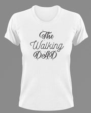 Load image into Gallery viewer, The walking dad T-Shirtdad, Fathers day, funny, Ladies, Mens, Unisex, zombie