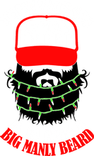 Load image into Gallery viewer, The best way to x-mas cheer is grow a beard T-Shirtbeard, christmas, Ladies, Mens, Unisex