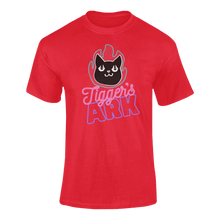 Load image into Gallery viewer, Tigger's Ark Flame Logo T-Shirtcat, cat mom, cat nip, Ladies, Mens, Michelle West, pets, Tigger's Ark, Unisex