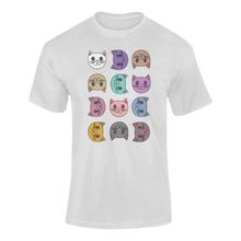 Load image into Gallery viewer, Tigger's Ark Happy Cat Pattern T-Shirtcat, cat mom, cat nip, Ladies, Mens, Michelle West, pets, Tigger's Ark, Unisex