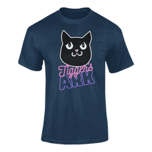 Load image into Gallery viewer, Tigger's Ark Purple Logo T-Shirtcat, cat mom, cat nip, Ladies, Mens, Michelle West, pets, Tigger's Ark, Unisex