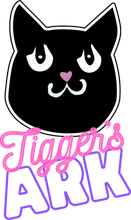 Load image into Gallery viewer, Tigger's Ark Purple Logo T-Shirtcat, cat mom, cat nip, Ladies, Mens, Michelle West, pets, Tigger's Ark, Unisex